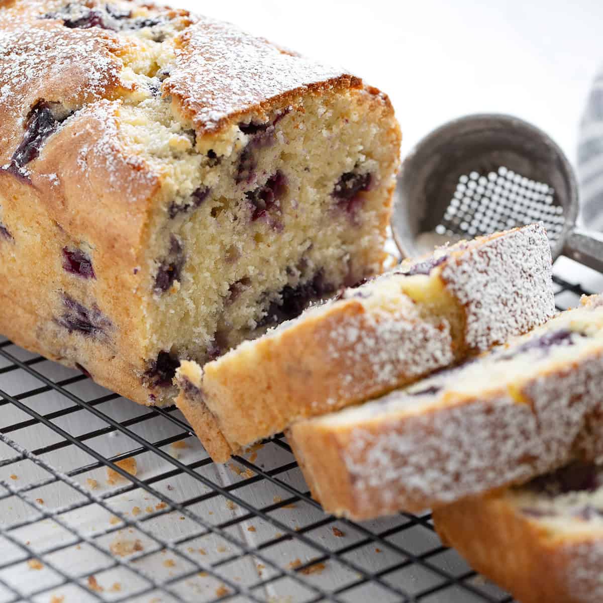 Classic Blueberry Buttermilk Loaf