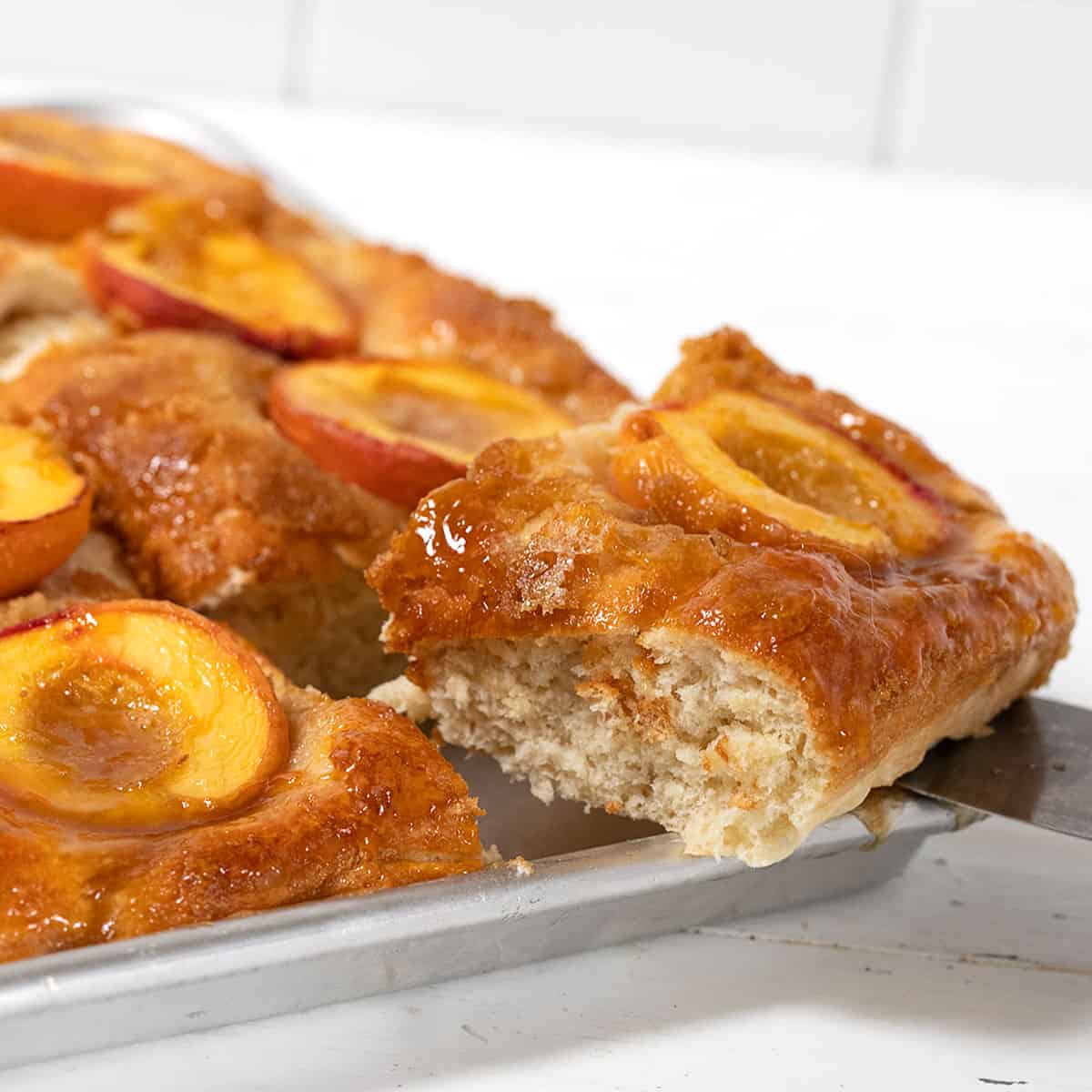 Baltimore Peach Cake