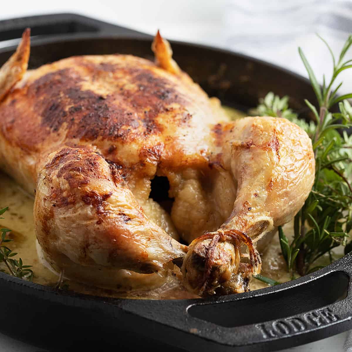 Milk Braised Whole Chicken