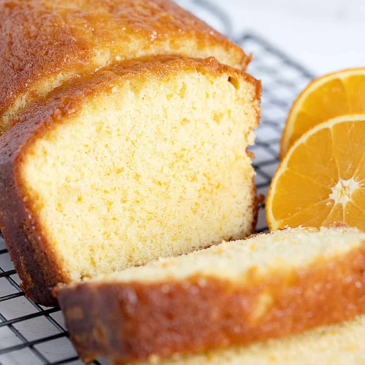 Orange Drizzle Loaf Cake