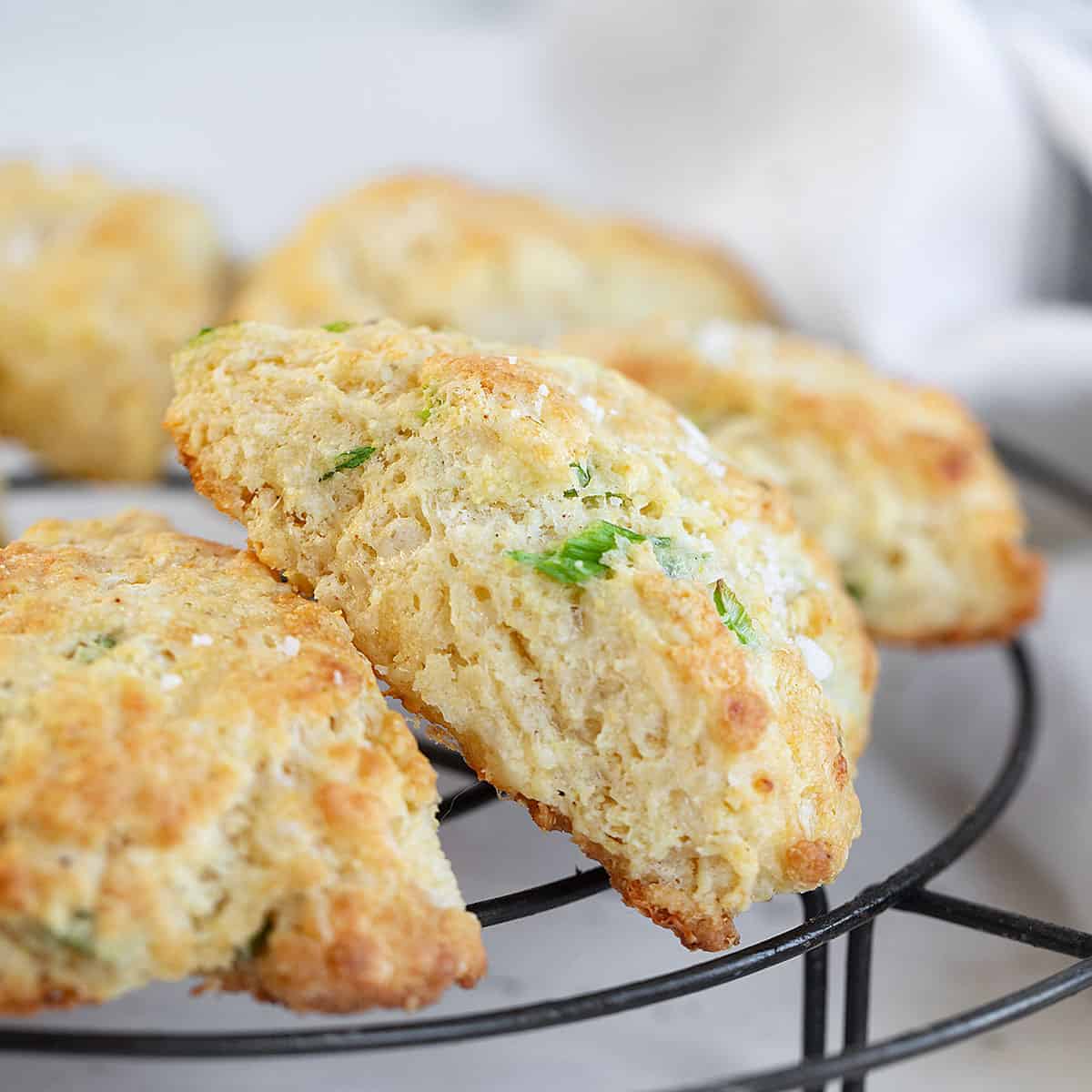 Cornmeal Cheddar Biscuits