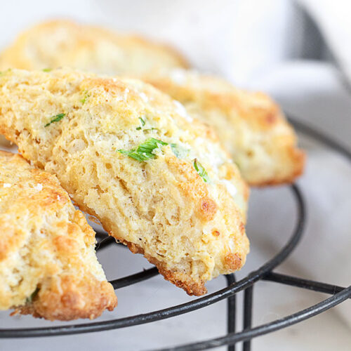 Cornmeal Cheddar Biscuits Seasons and Suppers