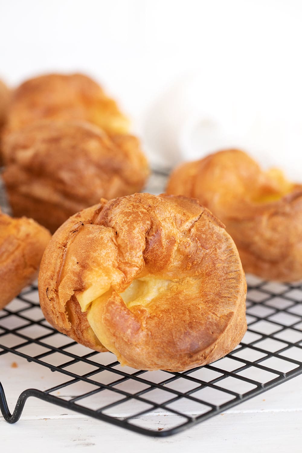 Yorkshire Pudding on cooling rack