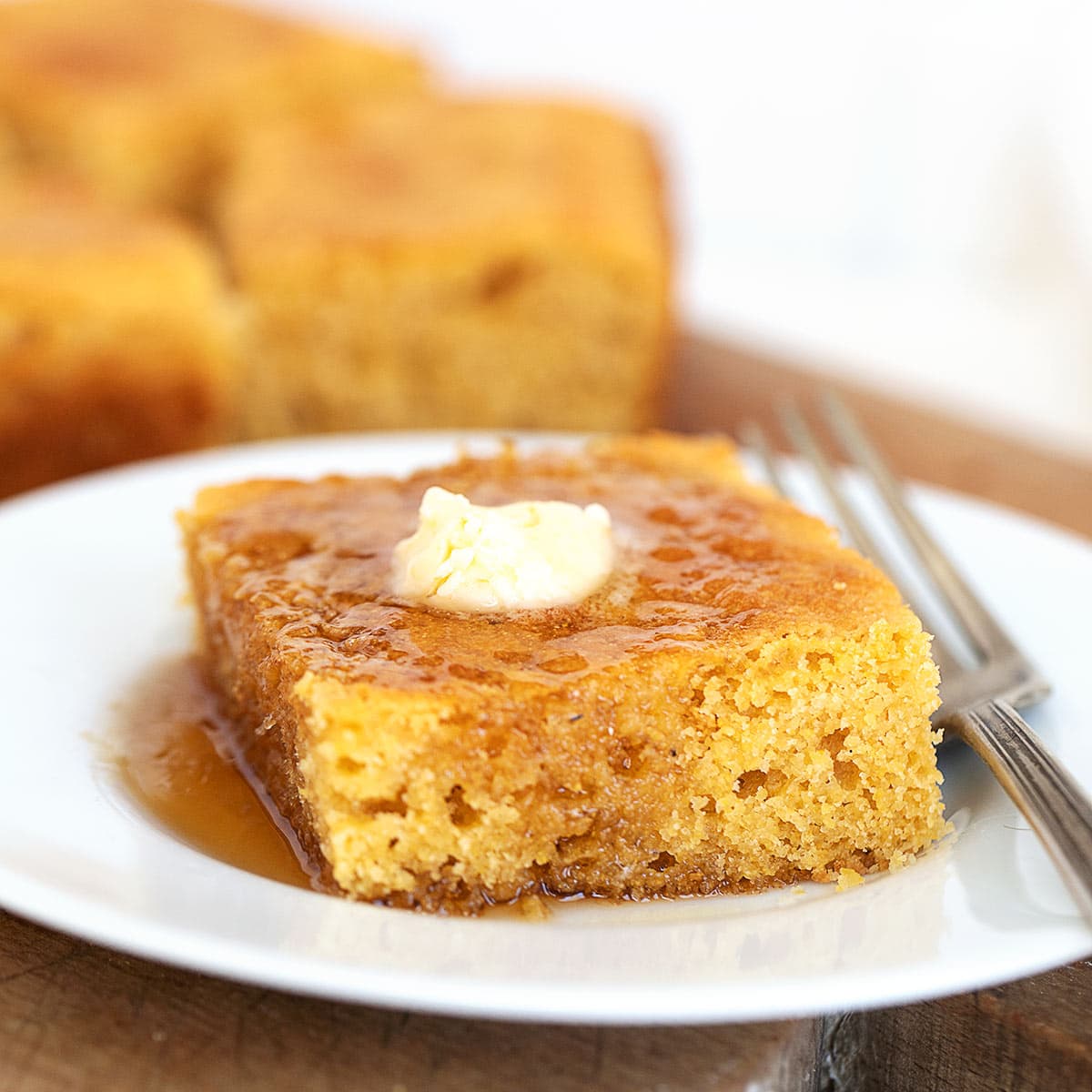 Old-Fashioned Johnny Cake - Seasons and Suppers
