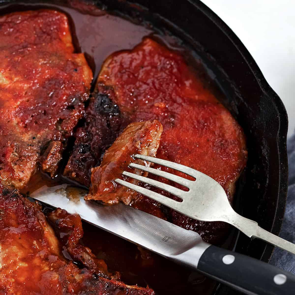 Easy Oven Baked BBQ Pork Chops