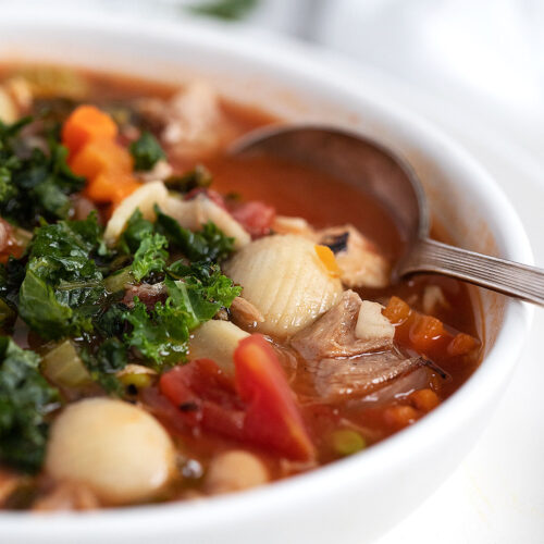 Leftover Turkey Vegetable Soup - Seasons and Suppers