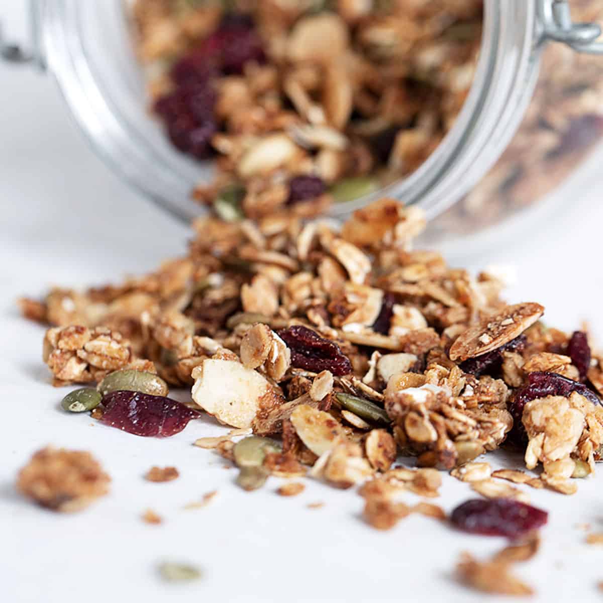 Easy Homemade Cranberry Granola Seasons and Suppers
