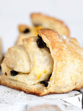 Irish scones on platter