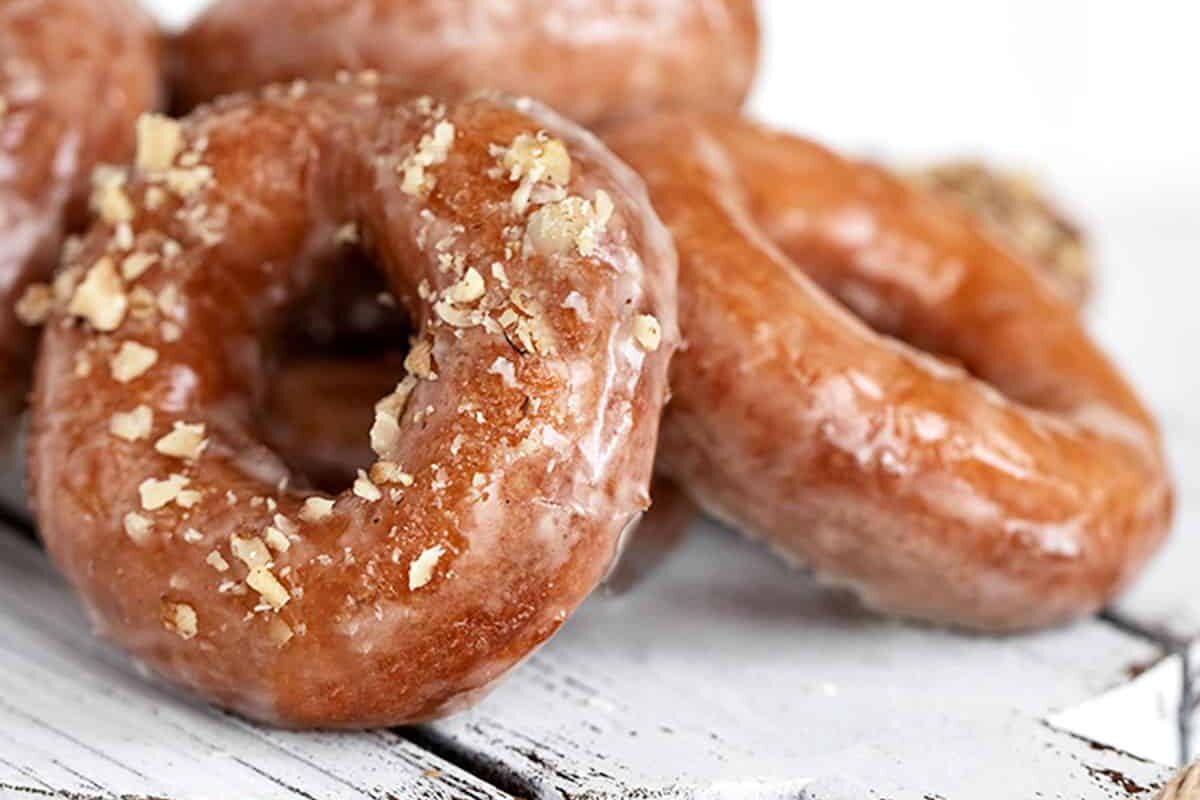 Maple Glazed Maple Donuts Seasons and Suppers