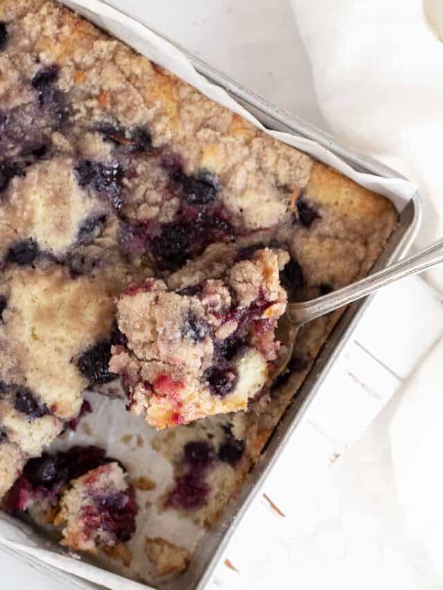 OldFashioned Fruit Buckle Seasons and Suppers