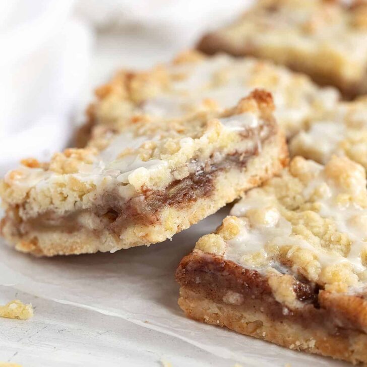 Apple Streusel Bars - Seasons and Suppers