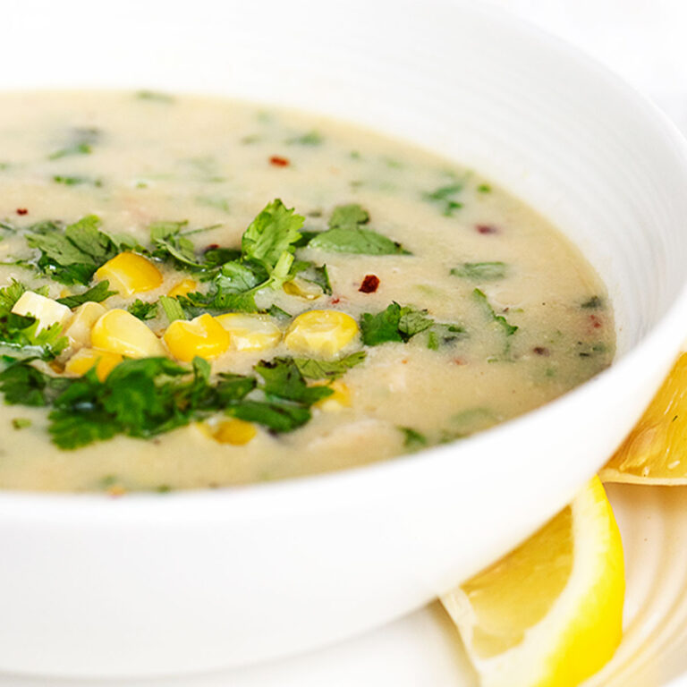 Creamy Chicken Coconut Corn Soup Seasons and Suppers