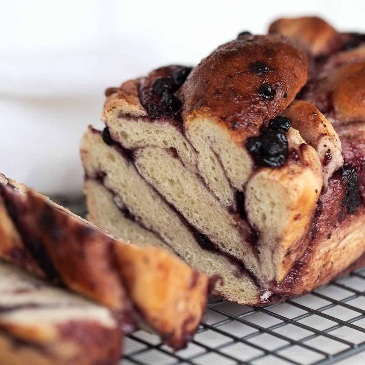 Blueberry Swirl Bread