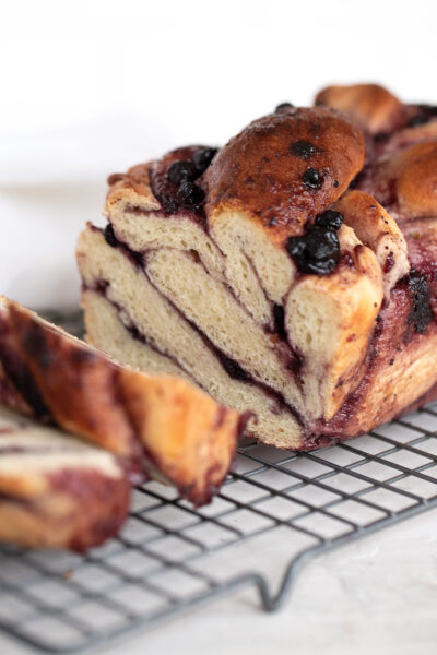 Blueberry Swirl Bread - Seasons and Suppers