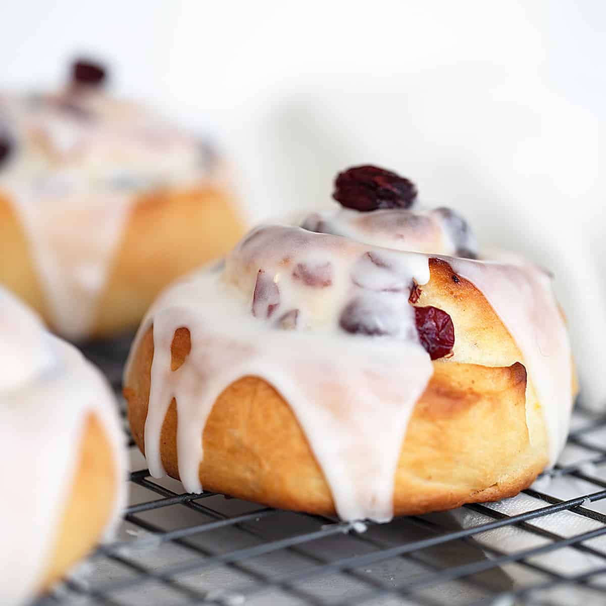 Cranberry Lemon Buns