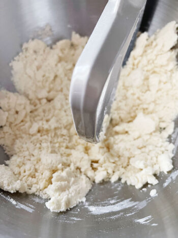 finished crumb mixture