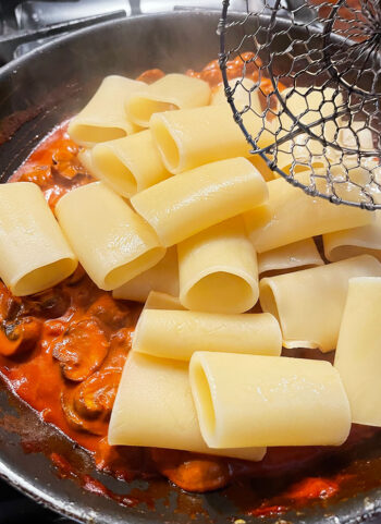 Pishe Ragu Mushroom Ragù Pasta - Seasons and Suppers
