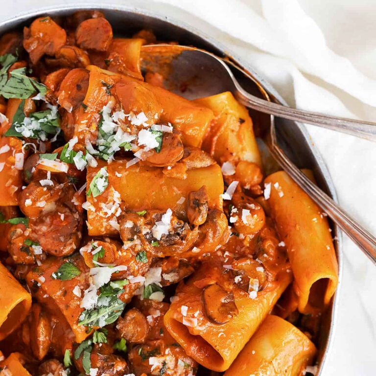 Mushroom Ragù Pasta Seasons and Suppers