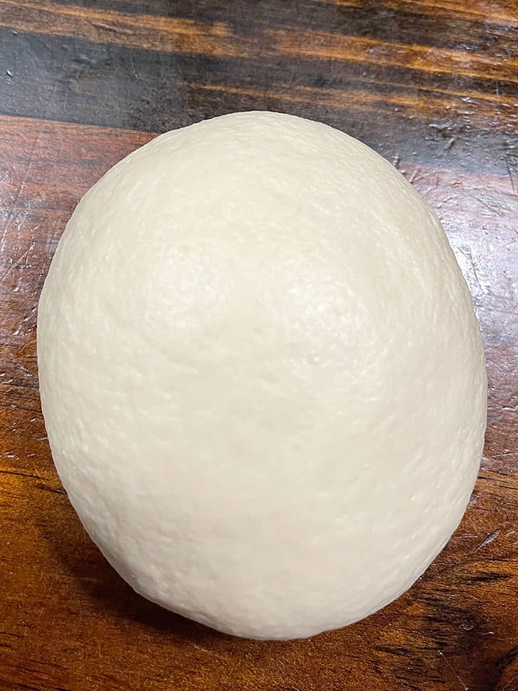dough after kneading