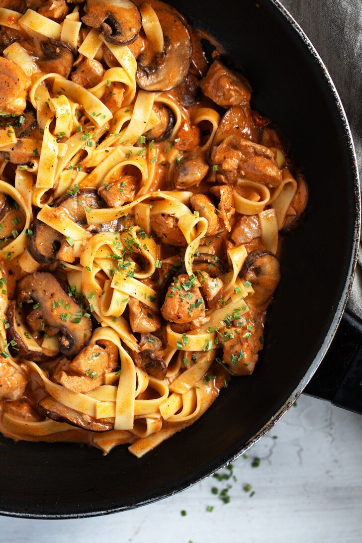 Chicken and Mushroom Stroganoff Seasons and Suppers