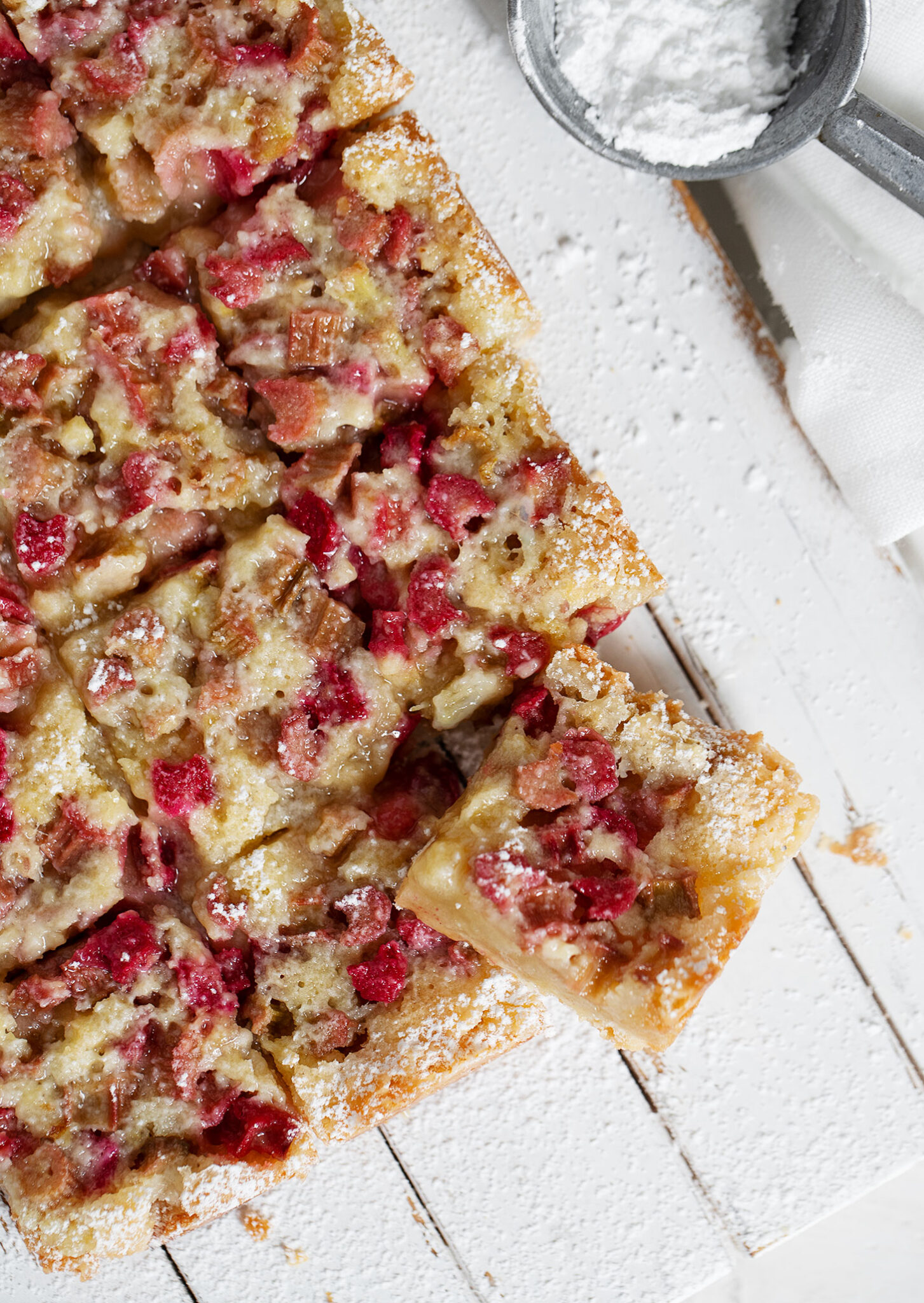 Custard Rhubarb Bars Seasons and Suppers