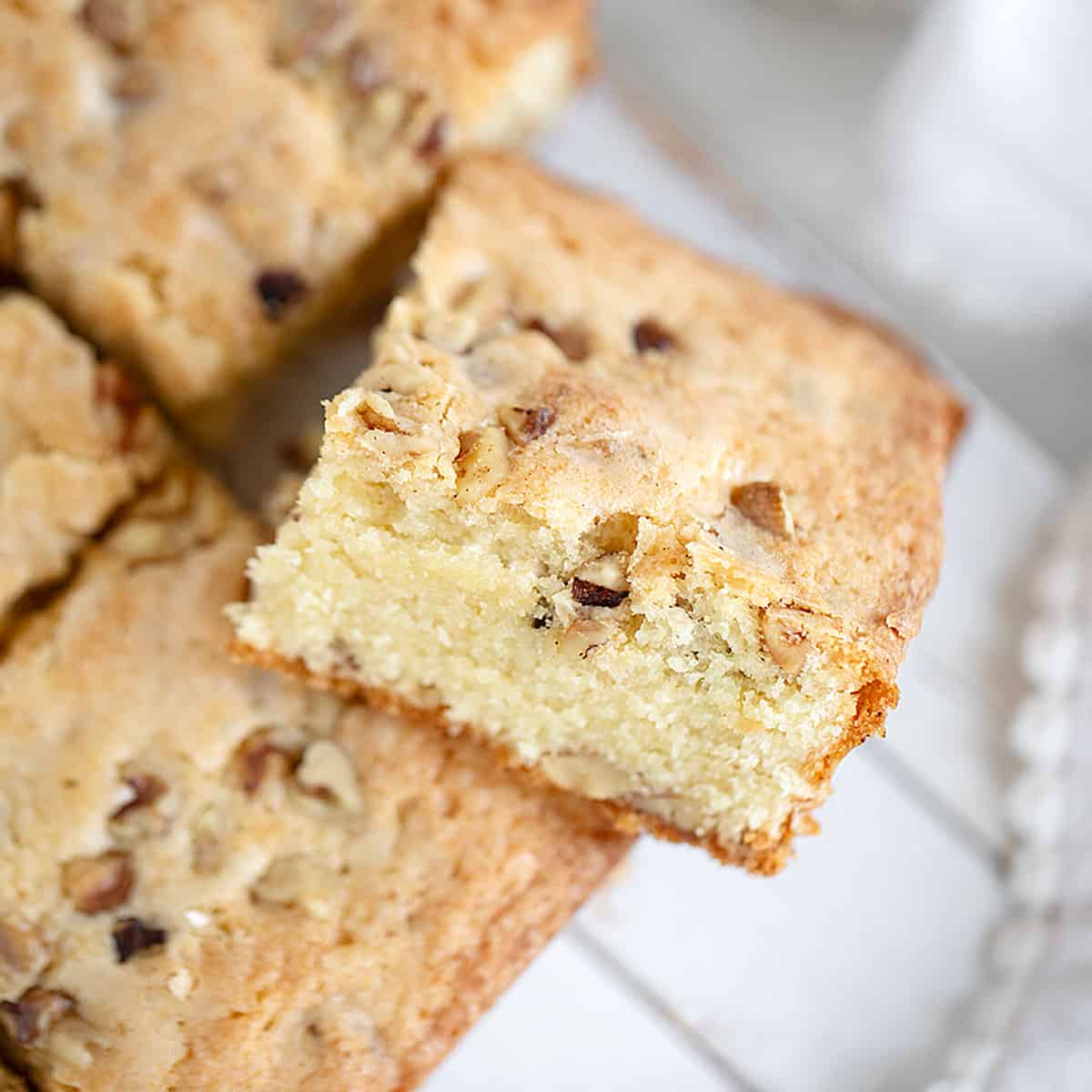 Maple Walnut Blondies