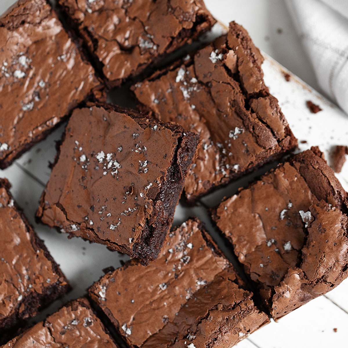 Fudgy Crackly Brownies