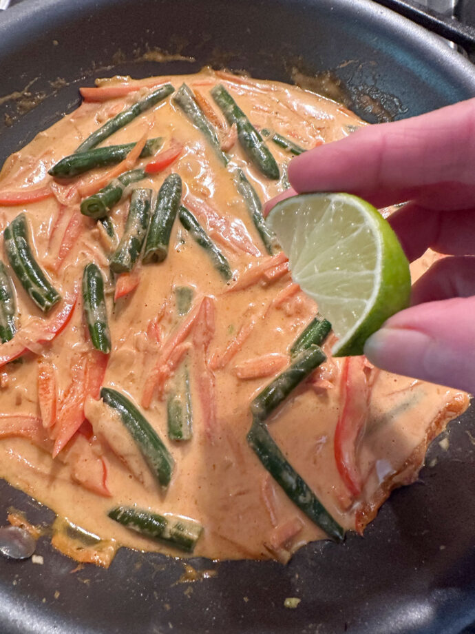 Thai Red Curry Fish - Seasons and Suppers