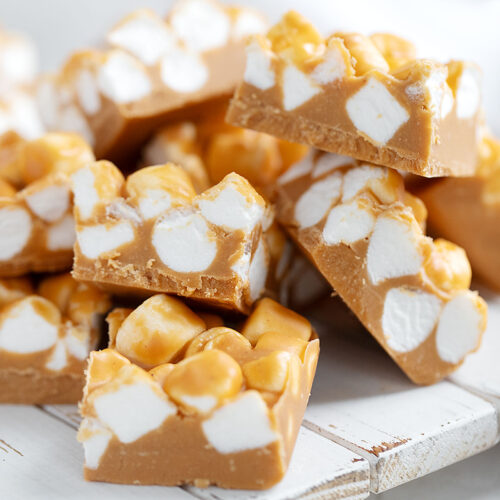 Peanut Butter Marshmallow Squares Seasons and Suppers