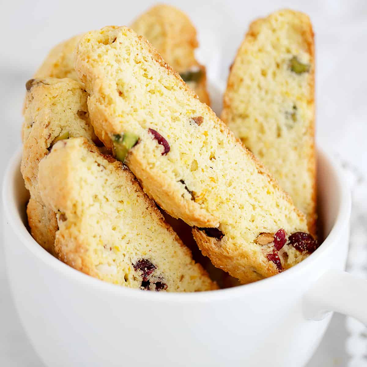 Cranberry Orange Biscotti