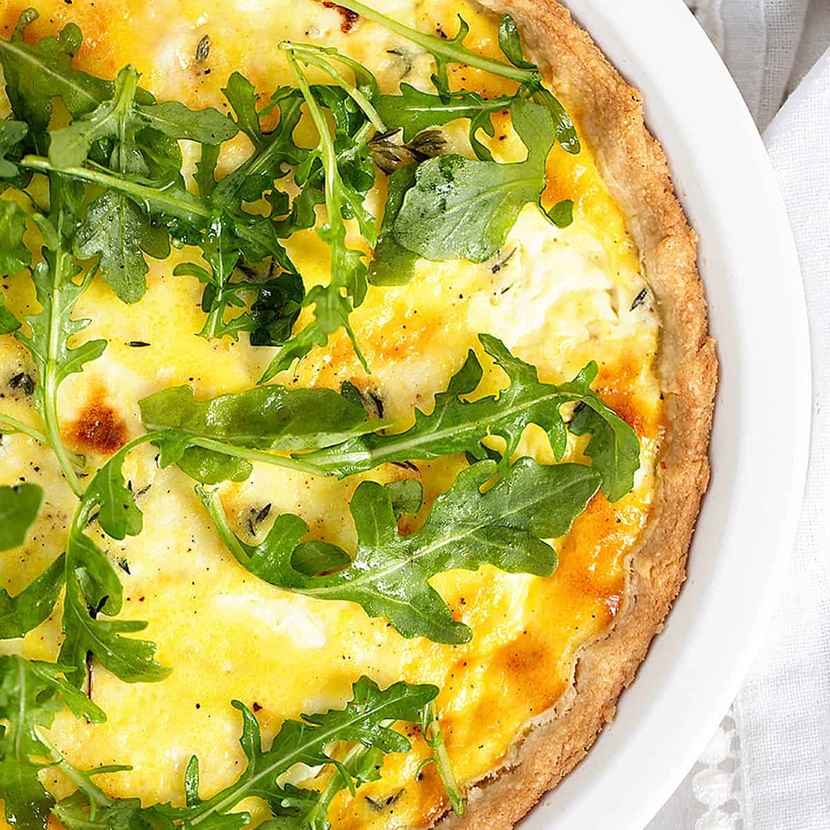 Broccoli Cheese Quiche