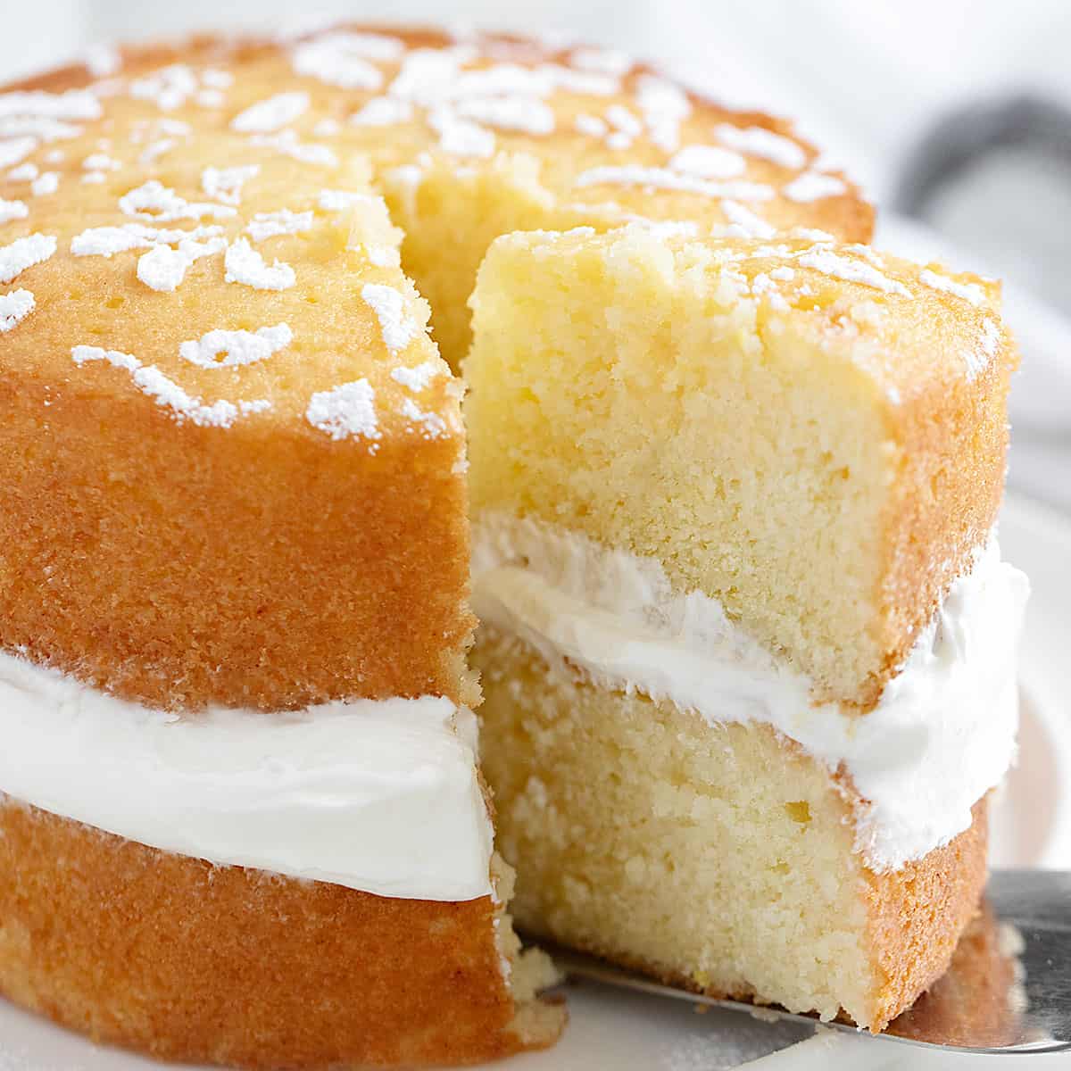 Lovely Lemon Syrup Cake
