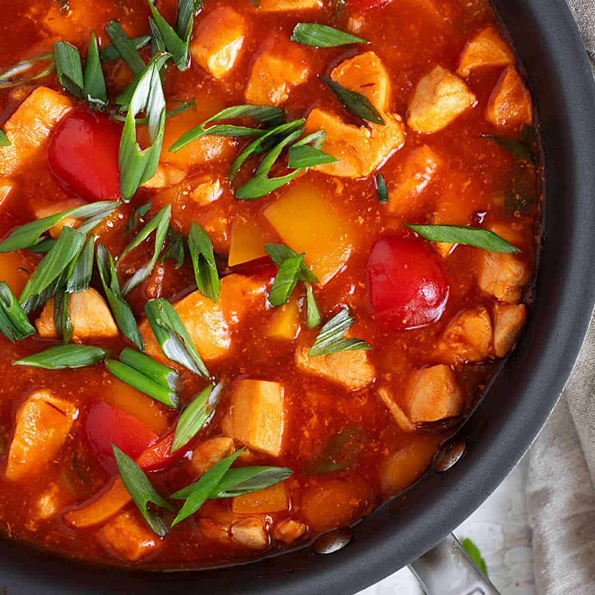 Spicy Chicken and Peppers