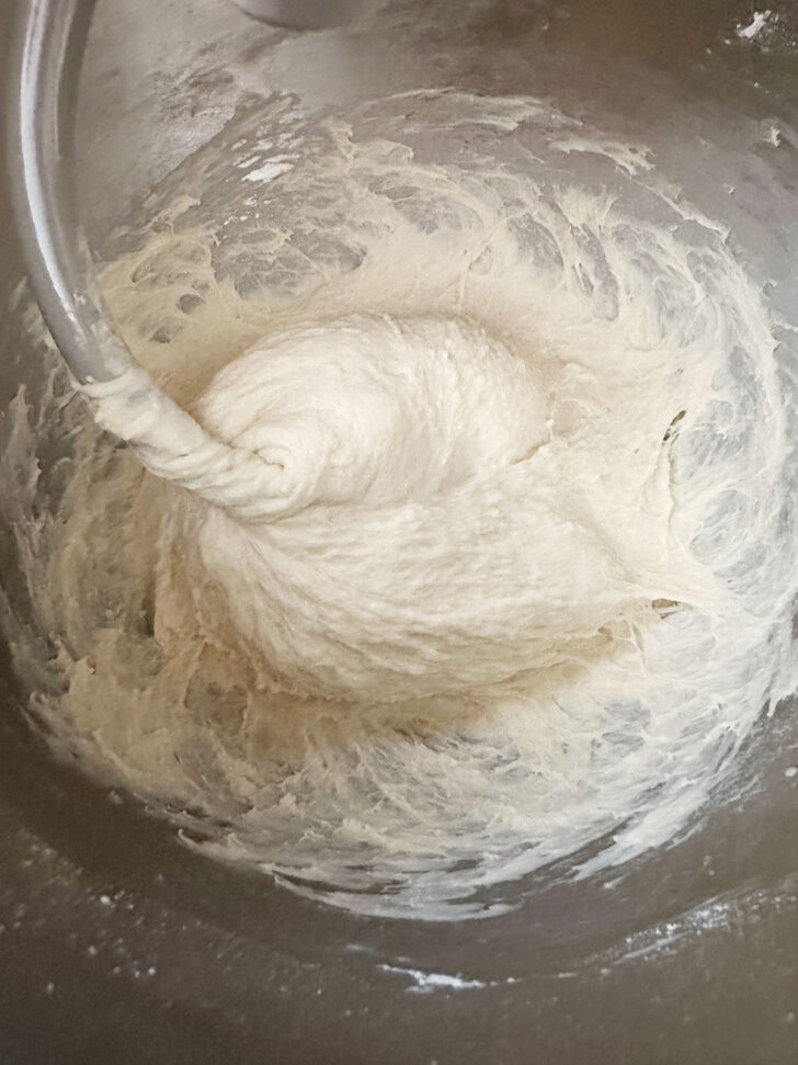 Dough after kneading.