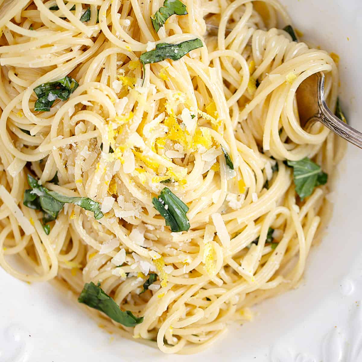 Easy Creamy Lemon Pasta