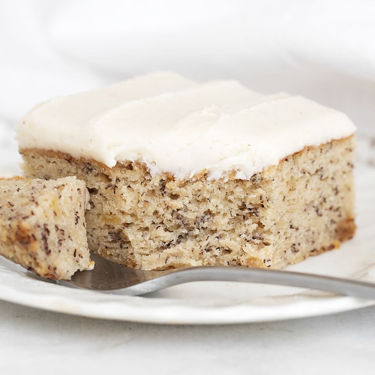 Iced Banana Cake