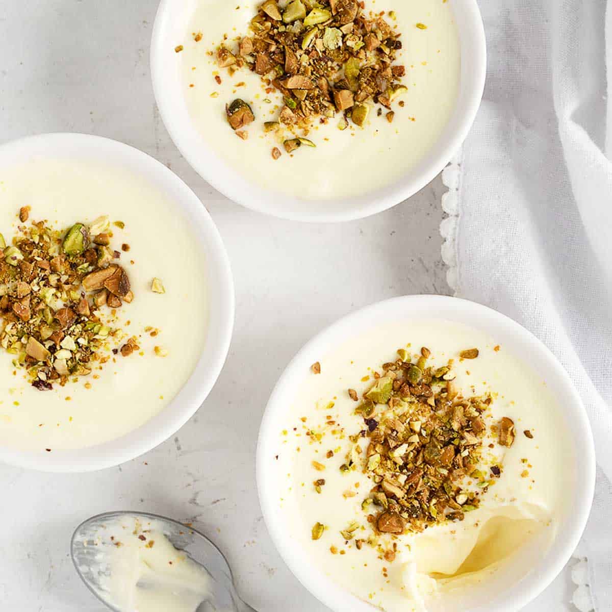 Lemon Curd Pudding