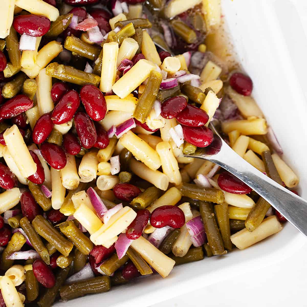 classic 3 bean salad dressing recipe Classic 3-Bean Salad