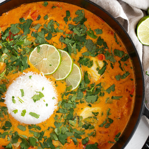 Coconut Fish Curry - Seasons and Suppers