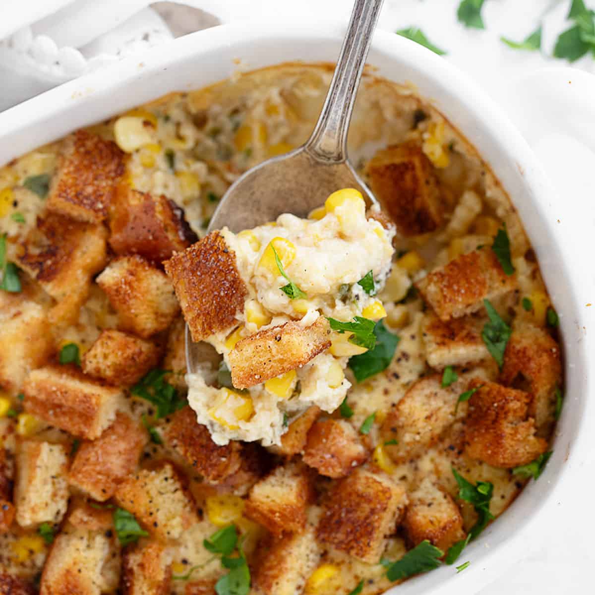 Scalloped Corn Casserole