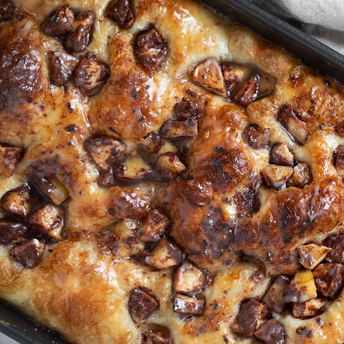 Apple Fritter Focaccia