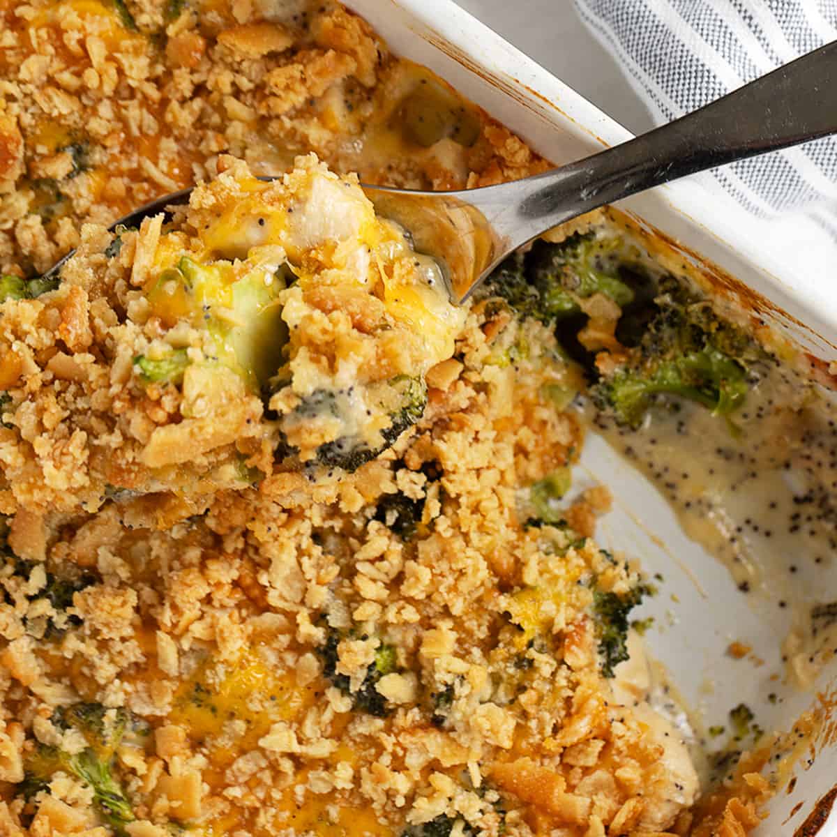 Poppy Seed Chicken Casserole - Seasons and Suppers