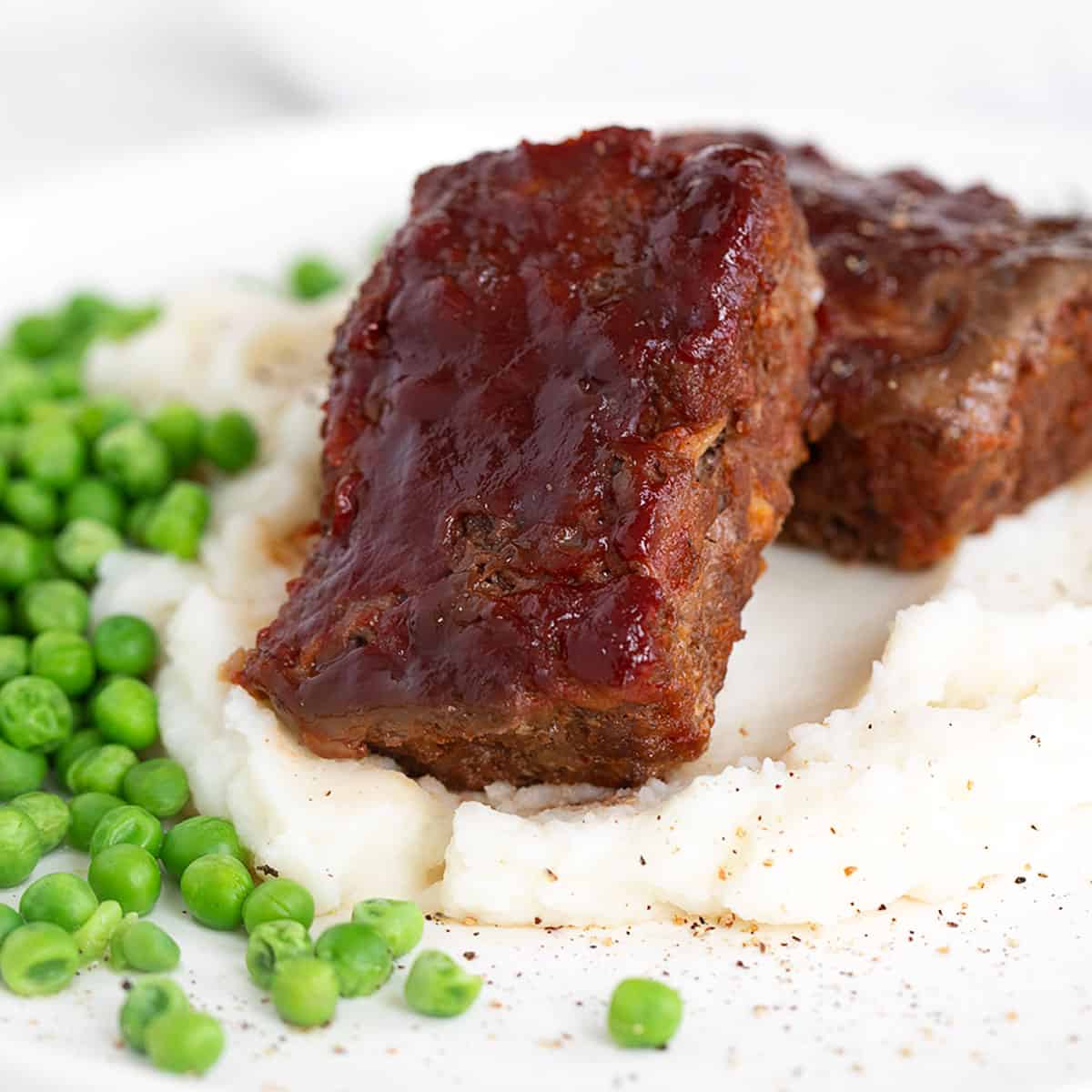 Meatloaf with Homemade BBQ Sauce