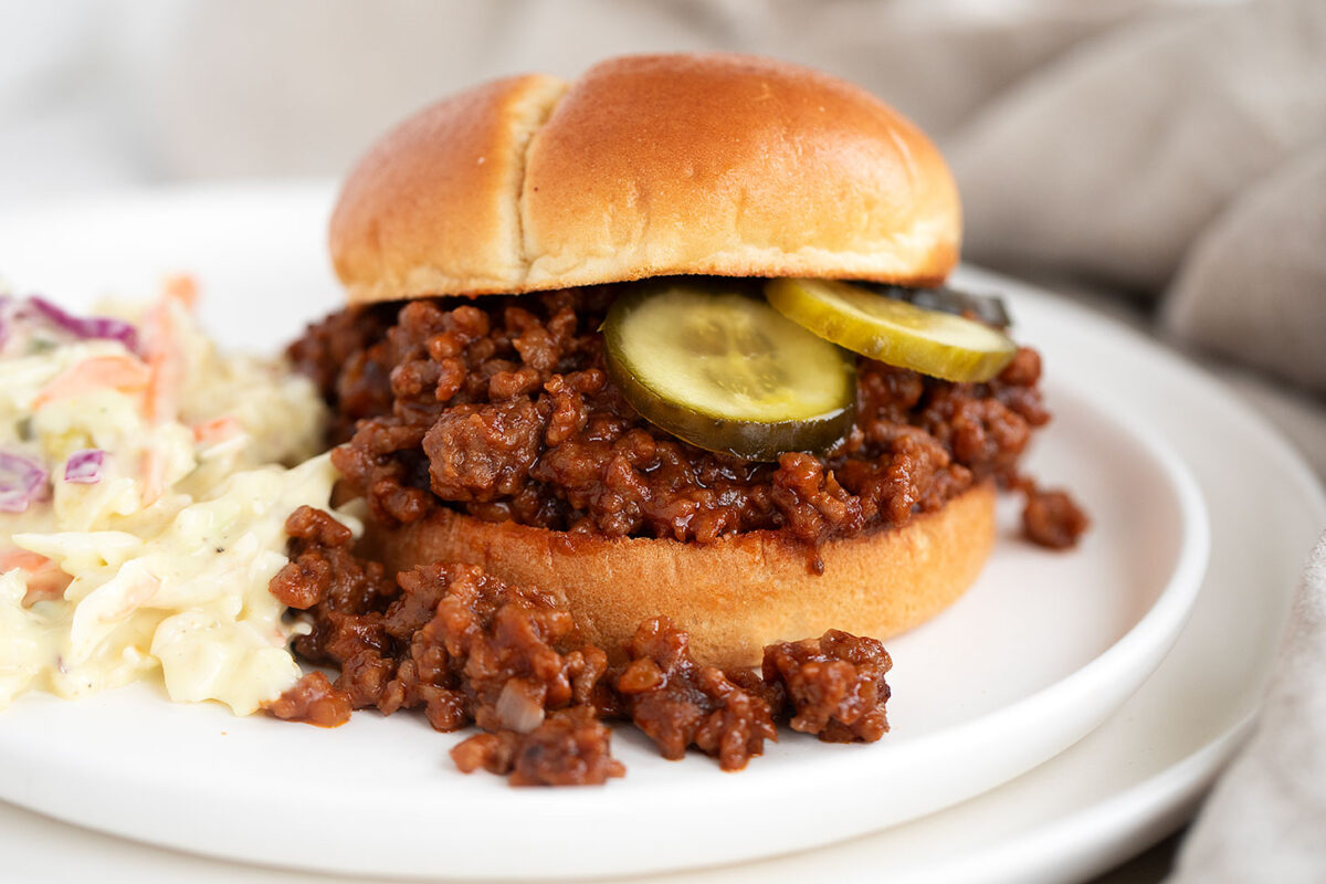 Sloppy Joes - Seasons and Suppers
