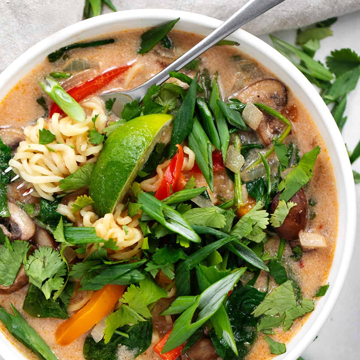Thai Coconut Curry Ramen