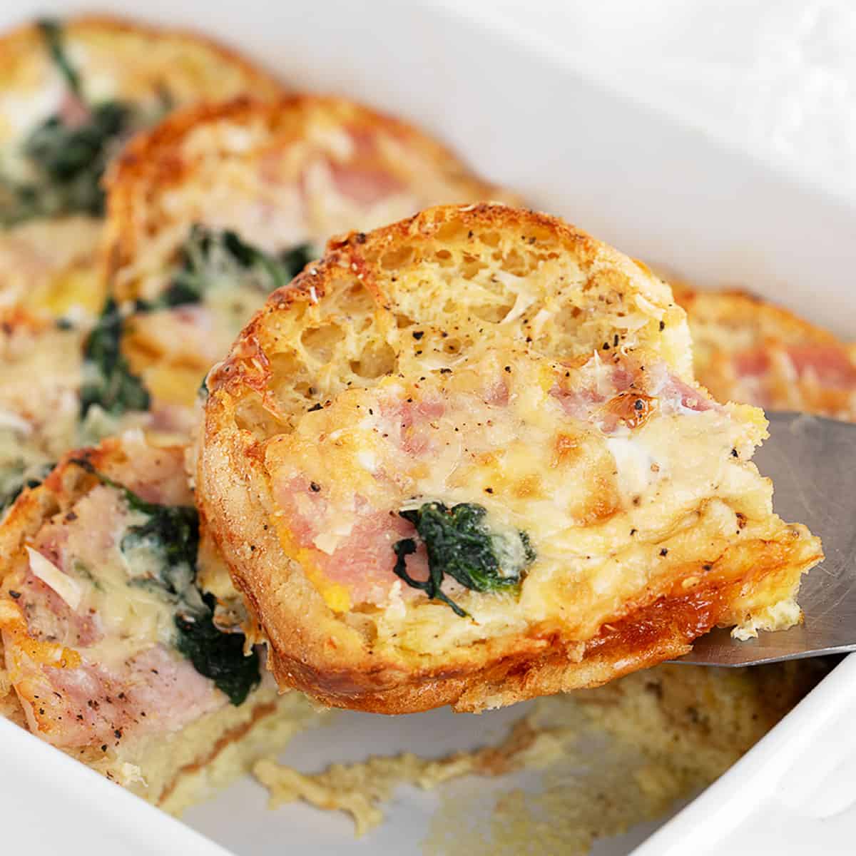 English Muffin Breakfast Casserole