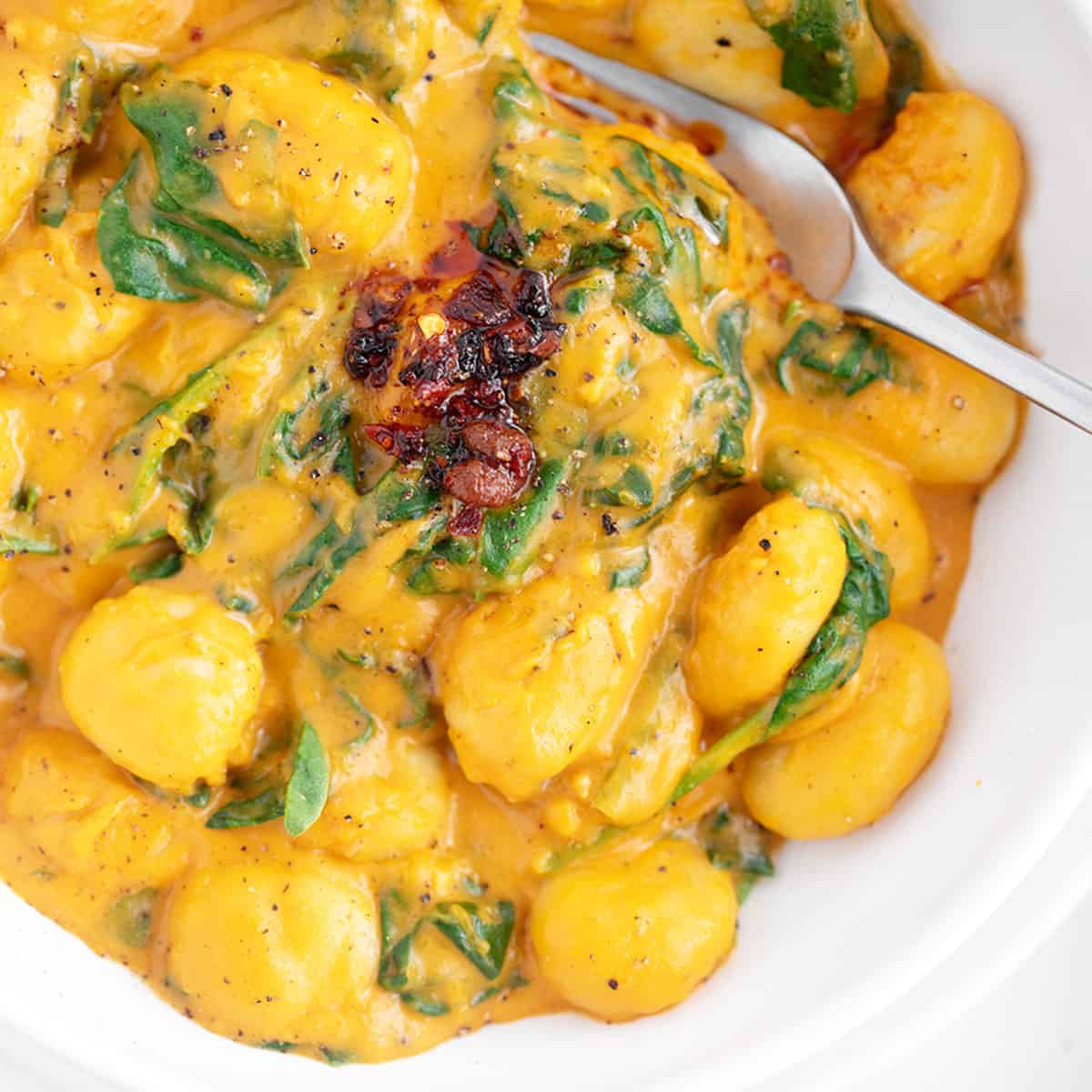 Gnocchi with Butternut Squash Sauce
