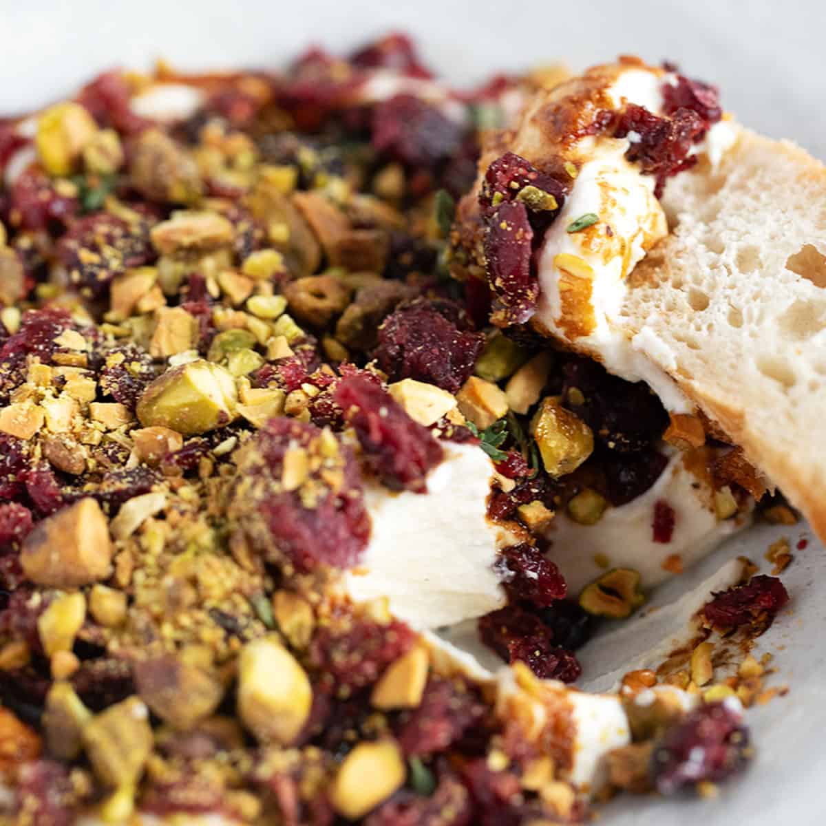 Cranberry Balsamic Whipped Ricotta