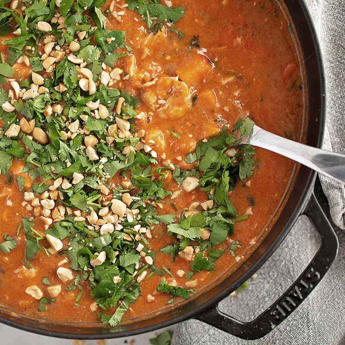 African Style Chicken Stew